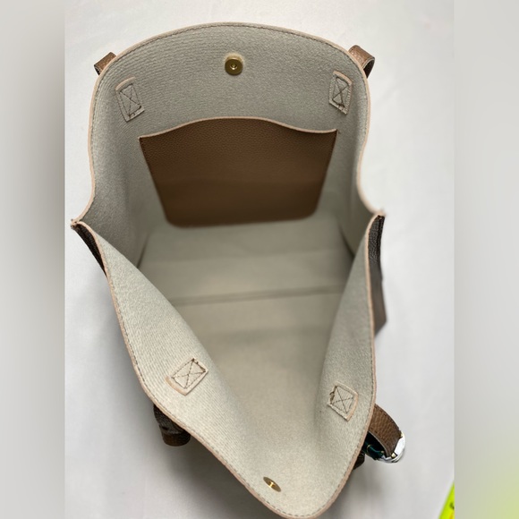 TOTE Women's Soft Faux Leather Tote Shoulder Bag Big Capacity Tassel Handbag - Picture 8 of 14